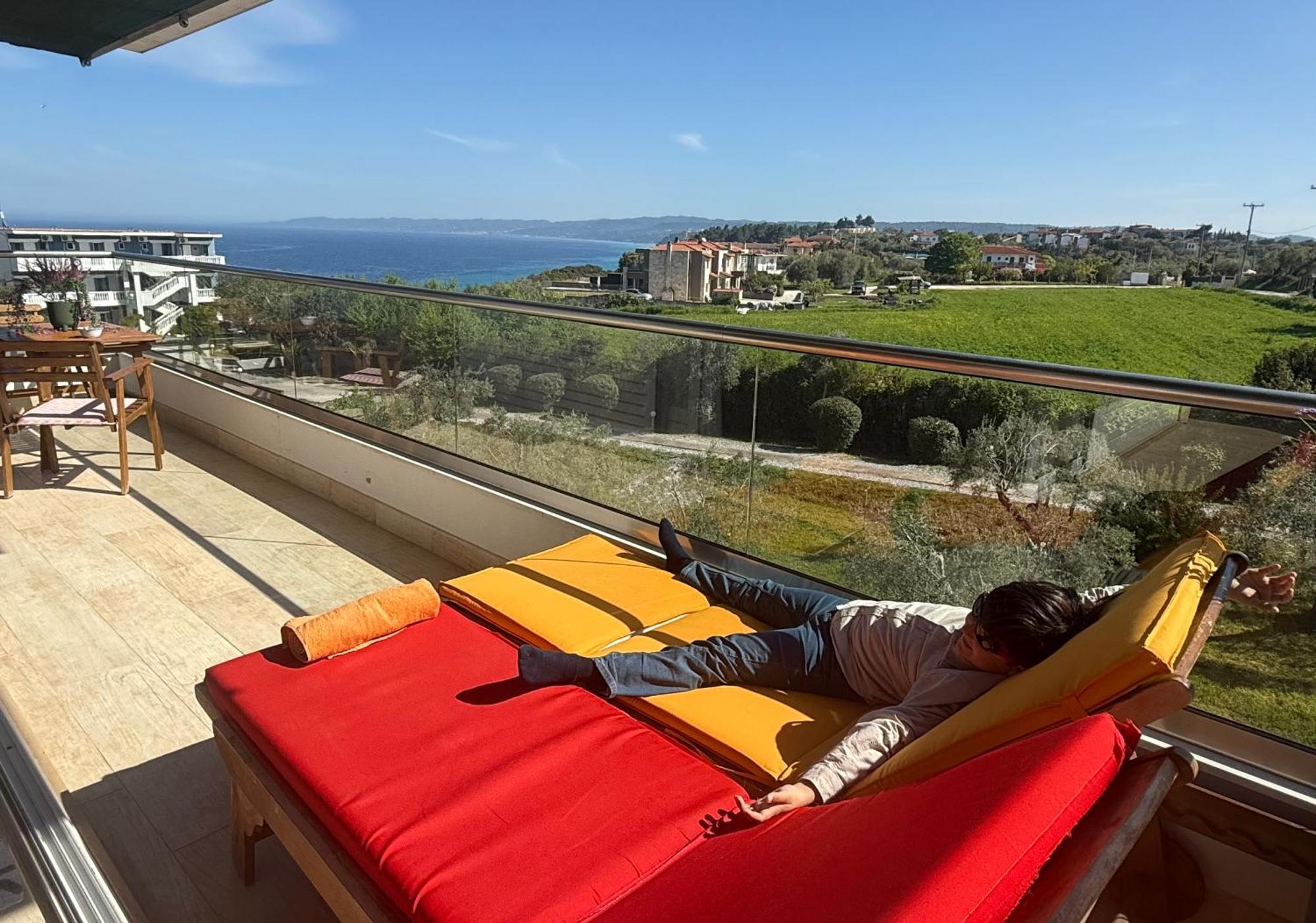 Villa Evita , Penthouse, 53M2 ,Athytos 450M From The Beach Afytos Zewnętrze zdjęcie